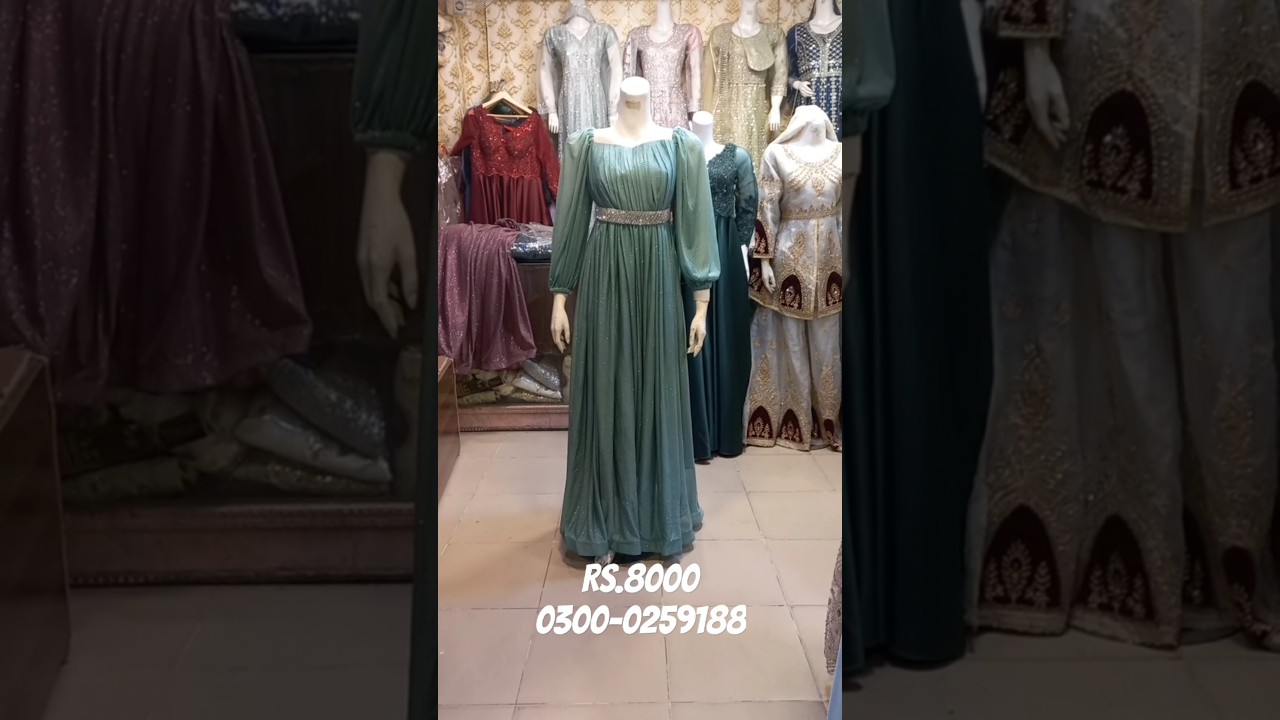 Turkish Western Maxi Dress Design | Moonlight Maxi Dress For Girls | Weddings Outfit