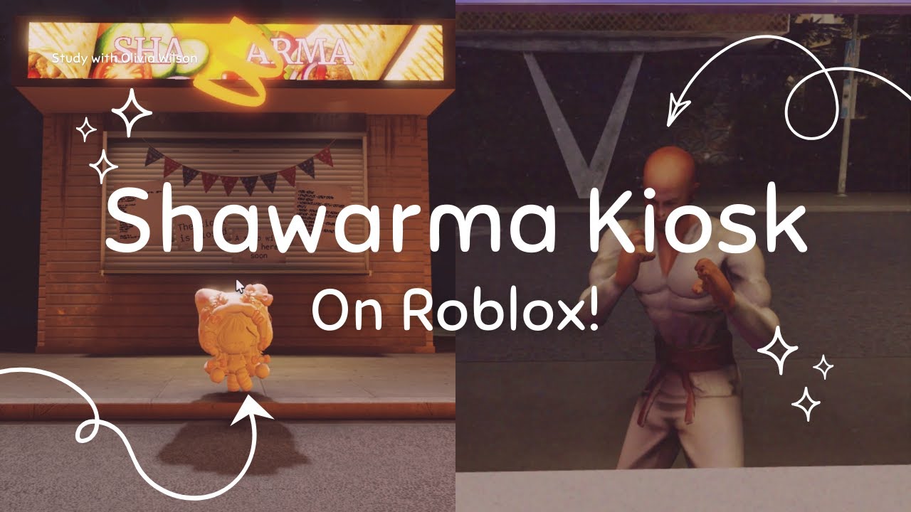 I WORKED AT A SHAWARMA KIOSK!!! (Scary)