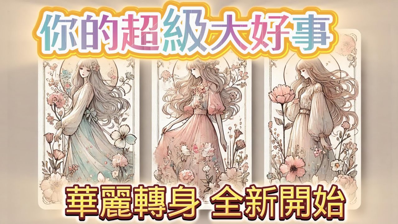 塔羅占卜🔮即將來臨的  👑強勢逆襲👑金光閃閃，華麗轉身(塔羅線上課程開課囉~)