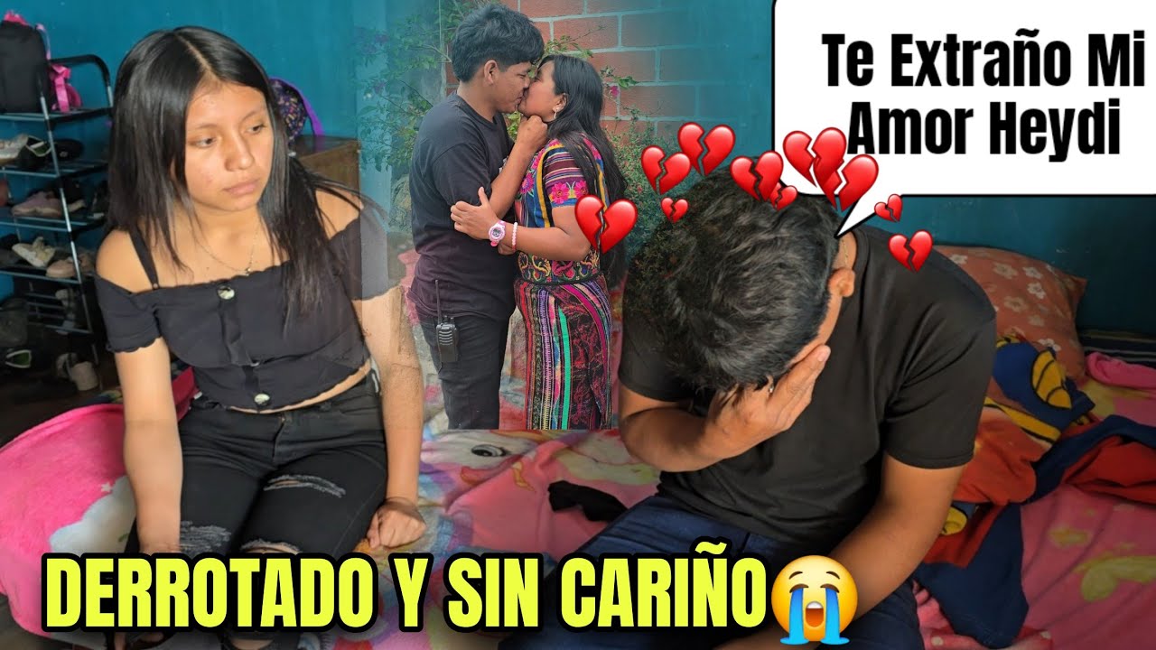 David LIora Amargamente En El Cuarto De Heydi Extrañandola💔 Solo Su Olor Quedó En La Cama😭