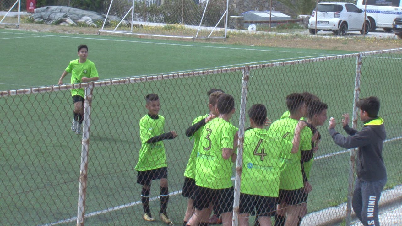 Κ14: Α.Σ. Άνω Μερά - Αίαντας Σύρου 2-0 (2017 - 2018)