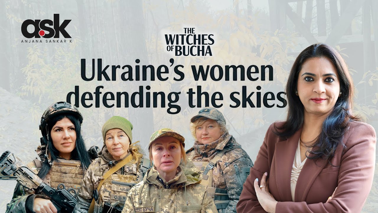 Witches of Bucha: Ukraine's women defending the skies