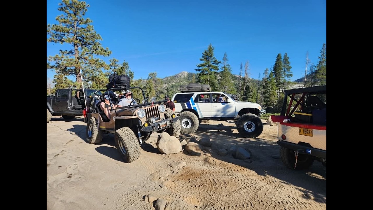 Wheeling the Rubicon trail with a variety of different rigs. Follow along from Loon to Buck Island.