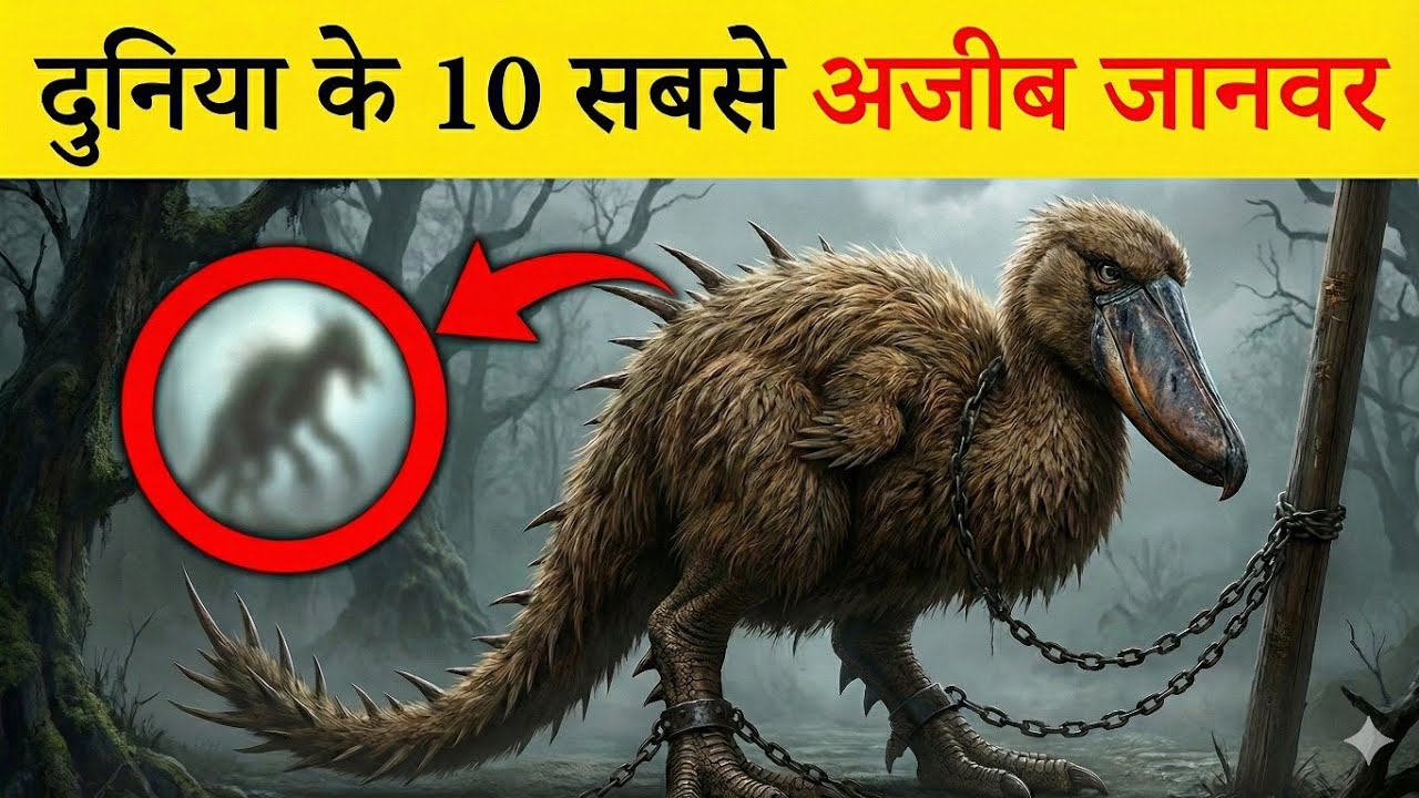 दुनिया में मौजूद 10 ऐसे जीव जो किसी दूसरे ग्रह के लगते हैं | Top 10 Most Mysterious Creatures 