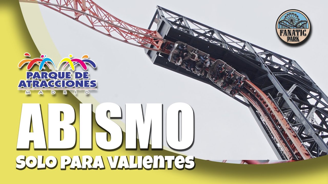 Abismo, la montaña rusa mas loca de Parque de atracciones de Madrid