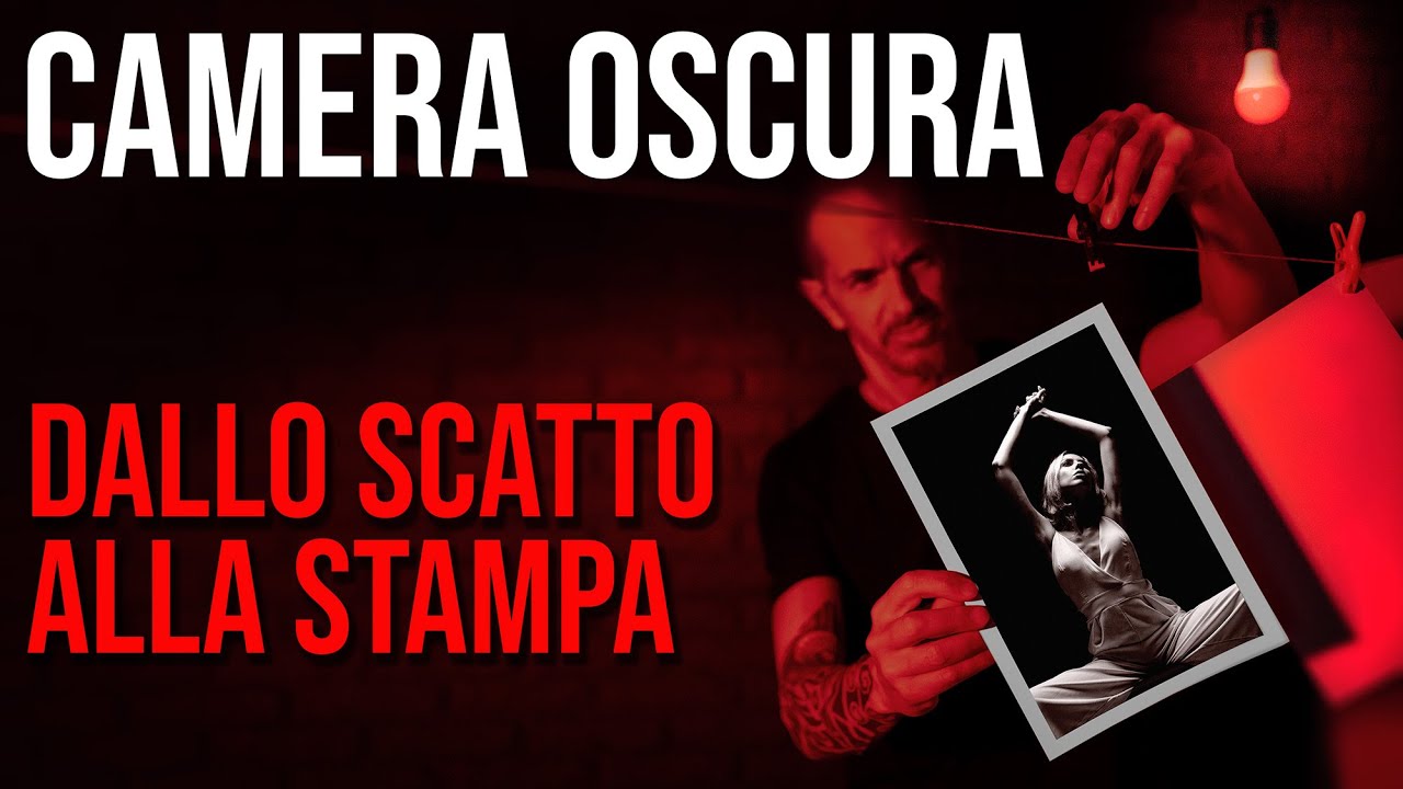 La magia del bianco e nero, dallo scatto alla stampa in camera oscura