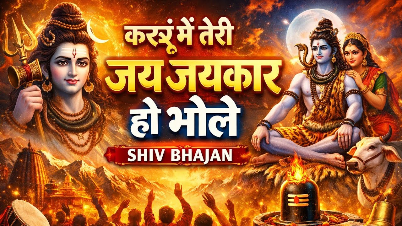 करूं मैं तेरी जय जयकार | Powerful Shiv Bhajan | Bol Bam Song | New Shiv Bhajan