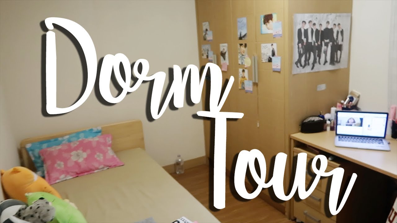 Korea University Dorm Tour + Gifts from IDOLS!