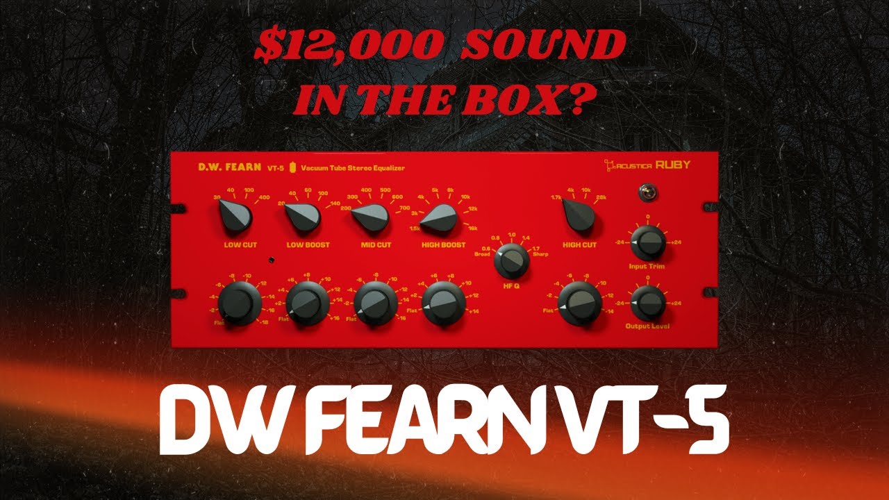 DW Fearn VT-5 Plugin Test: Does Software Replace the $12,000 Hardware? | Acustica Audio Ruby 2