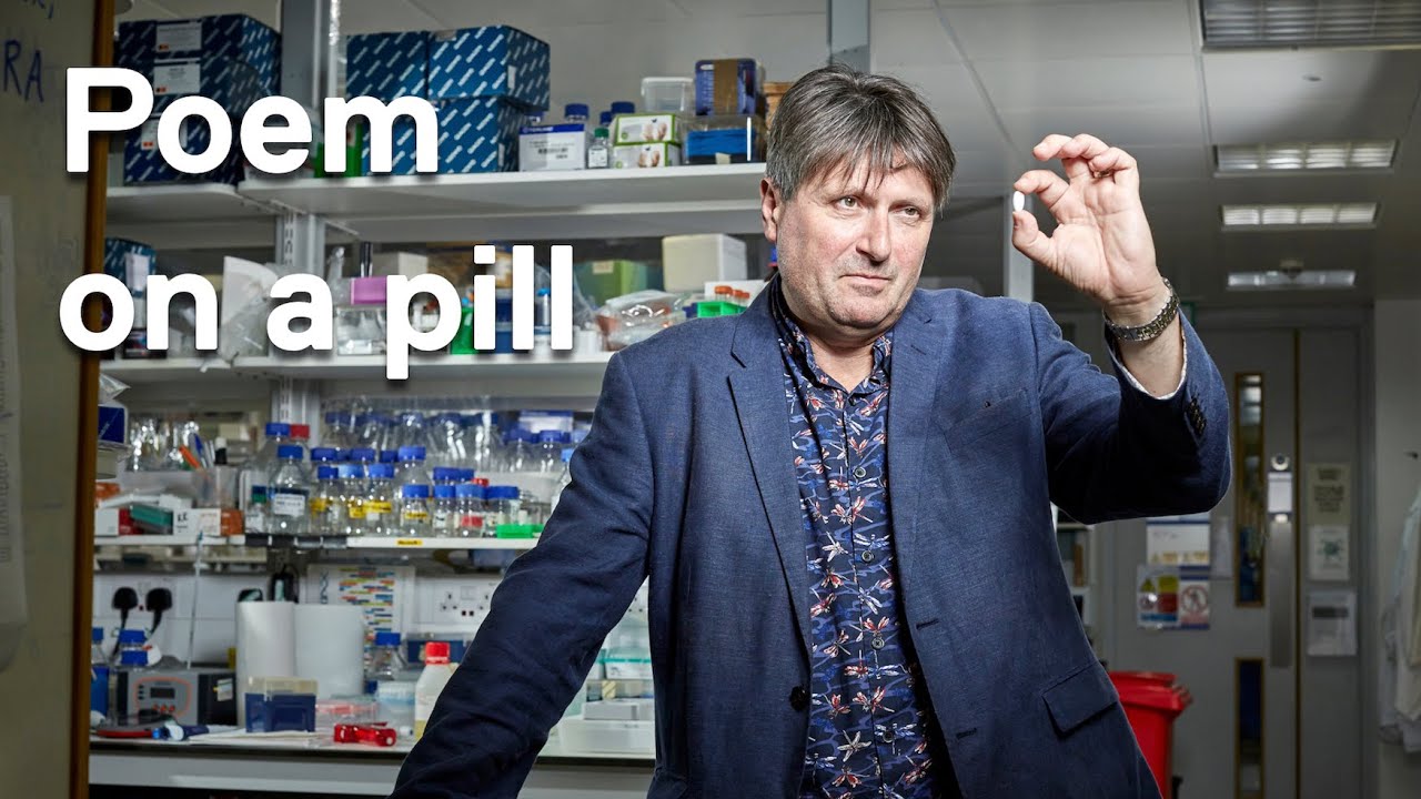 Poet Laureate Simon Armitage explains why he wrote a &lsquo;poem on a pill&rsquo; to aid our cancer research