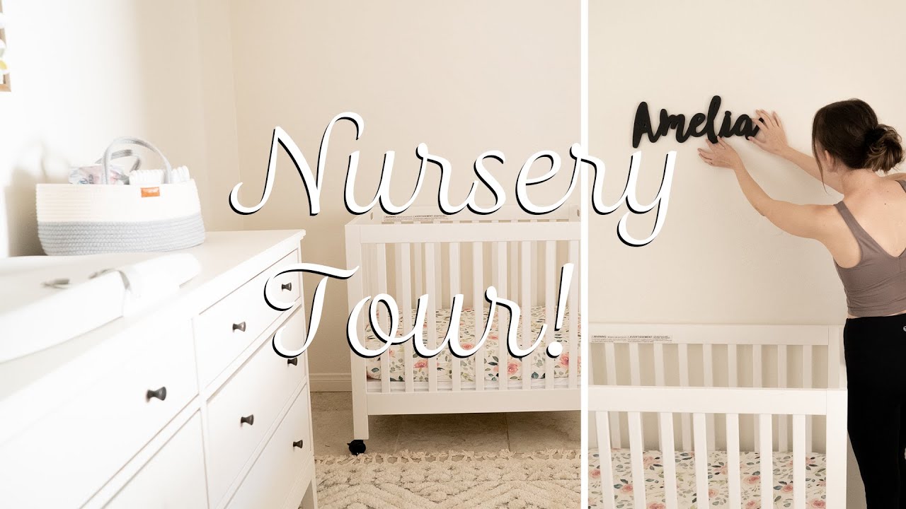 Simple and Neutral Nursery Tour | Nursery on a Budget!