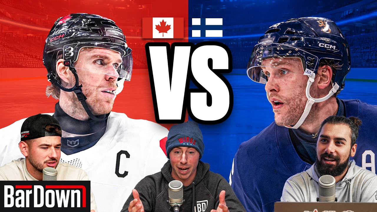 LIVE REACTION TO CANADA-FINLAND SEMI-FINAL | BARDOWN LIVE PODCAST
