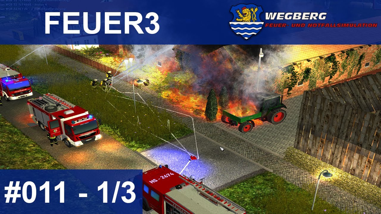 EM4 WEGBERG V8 BETA 🚒 [#011] 📟 [FEUER3] Aus Traktor Brand wird Feuer 3 [1/3] [LET'S PLAY]
