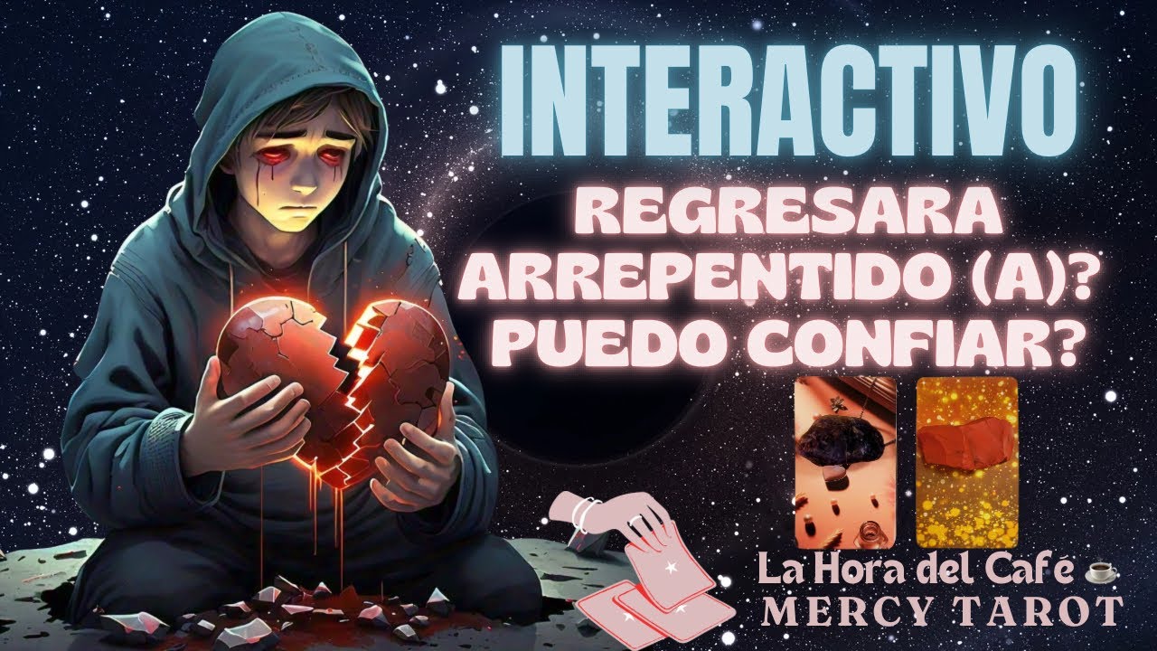 💔 REGRESARÁ ARREPENTIDO (A)? PUEDO CONFIAR EN LO QUE ME DIGA? 🧐 #interactivo #tarothoy #amor