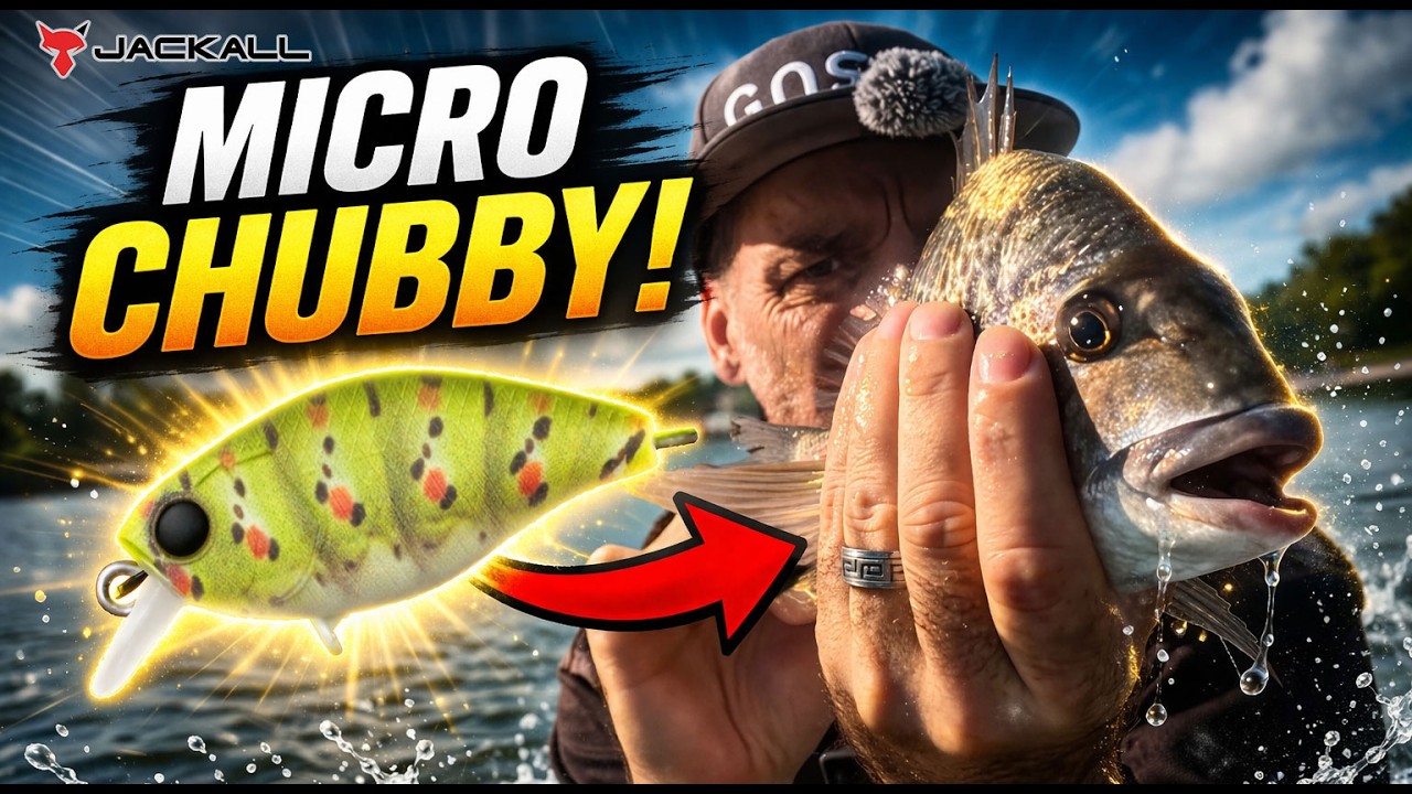 Рыбалка с совершенно новой приманкой Jackall Micro Chubby 30F