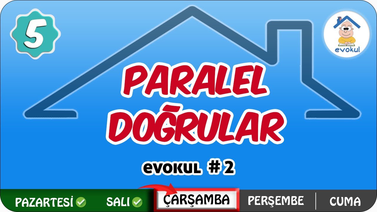 Paralel Doğrular | 5.Sınıf #uzaktanegitim #evokul Kampı