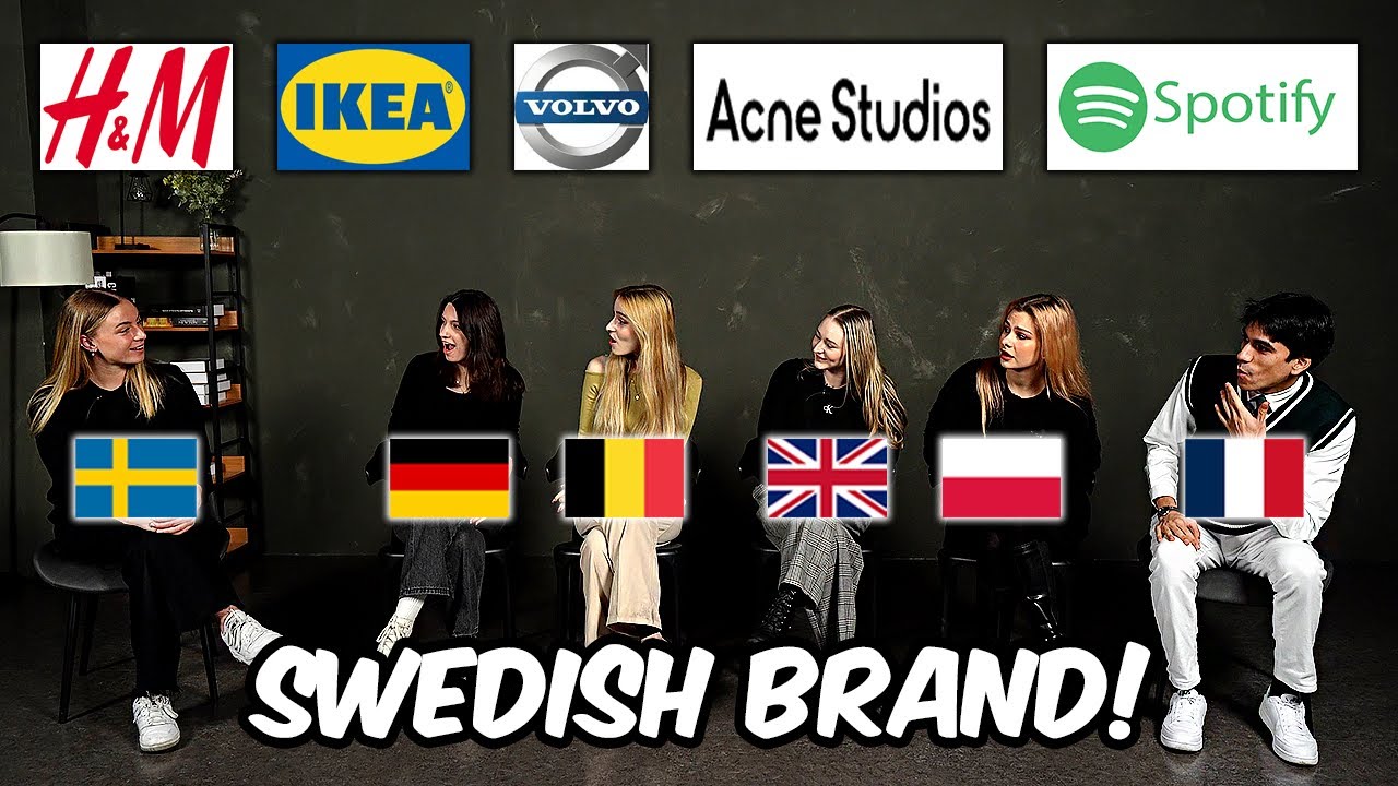 Europeans are shocked by the Swedish brand Pronunciation differences