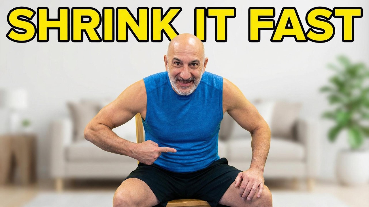 Chair Exercises That Actually Work for Belly Fat Over 50 (It's simple and easy for beginners)