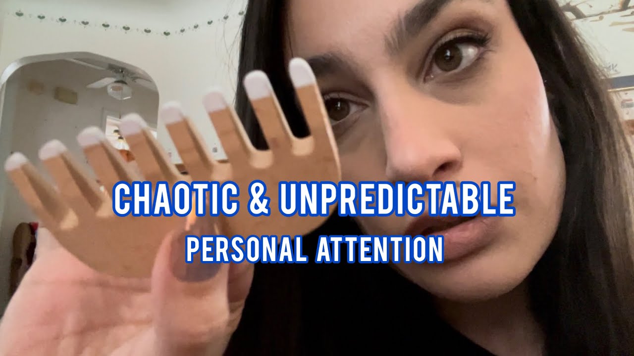Fast & Chaotic ASMR Personal Attention w/ Visuals