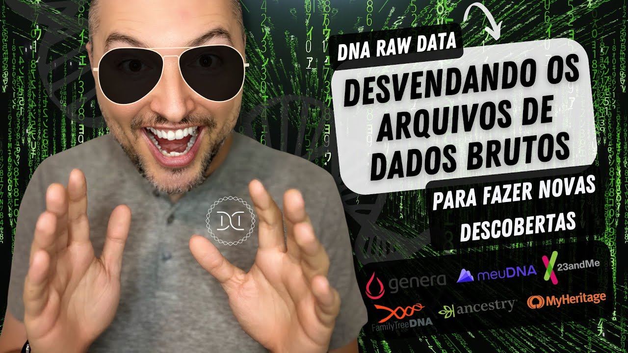 Dominando os arquivos de dados brutos de DNA