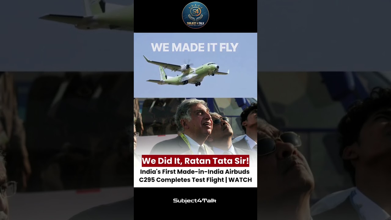 The airbus C295 is ready to fly 🫡 #news #india #bjp #shorts #c295 ,#ratantata