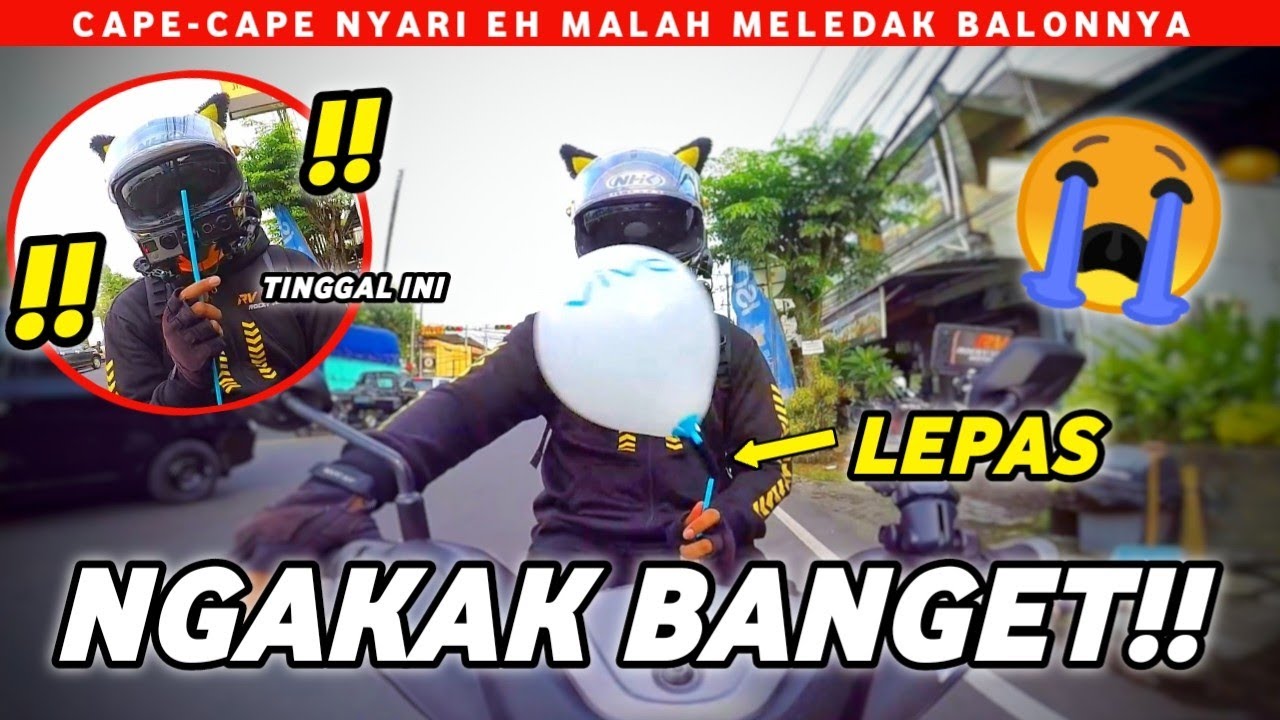 RECEH BANGET DAPET BALON MALAH TERBANG...