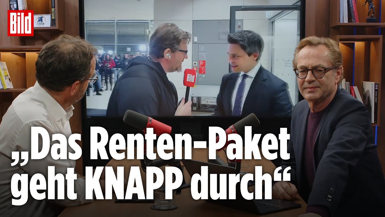 CDU-Abgeordneter spricht direkt nach Fraktionssitzung zum Renten-Paket |&nbsp;Vertraulich-Clips