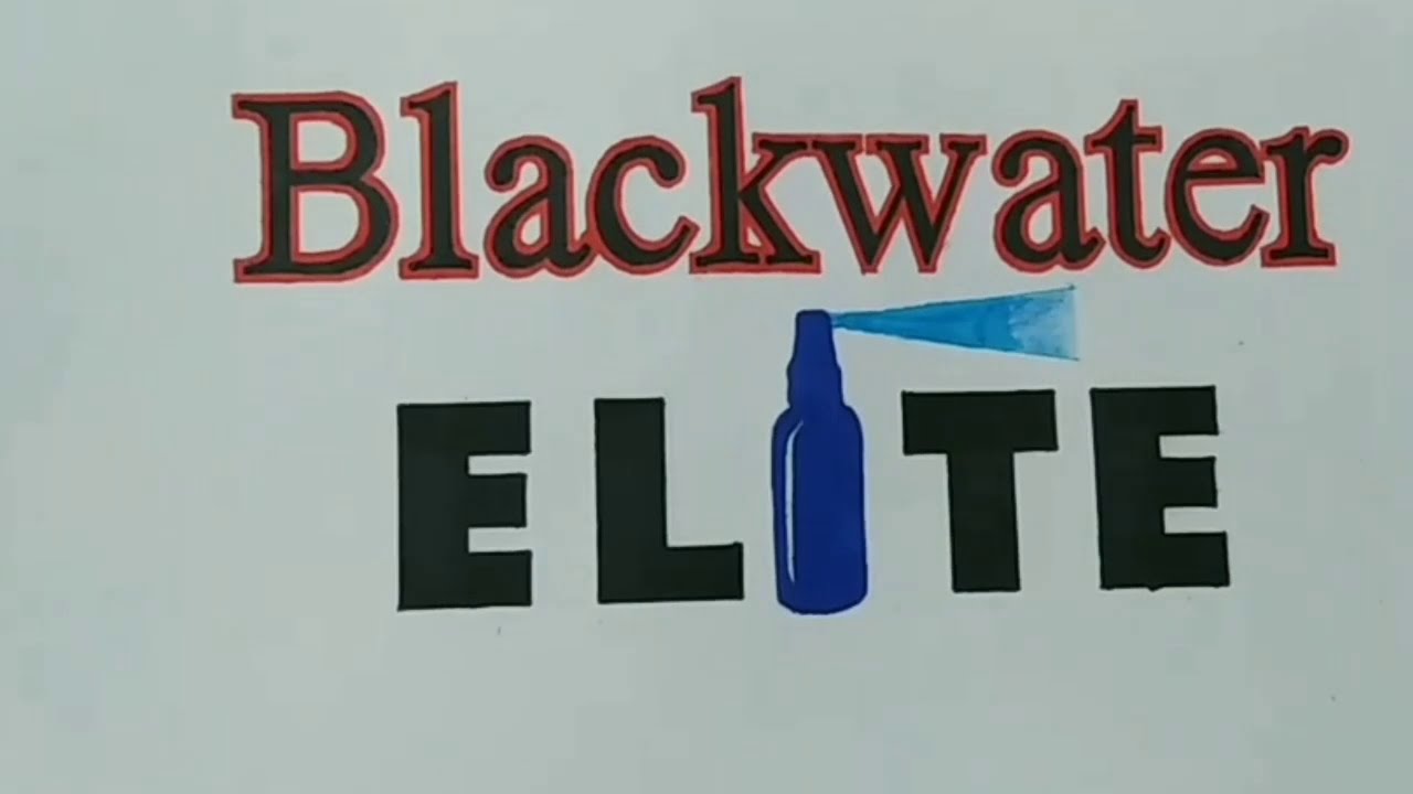 How to Draw the BLACKWATER ELITE Logo - PBA Team