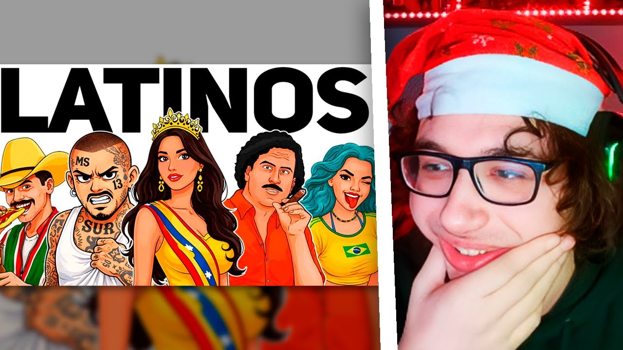 DARKRAI REACCIONA A "Los Estereotipos de Cada País Latino Explicados"