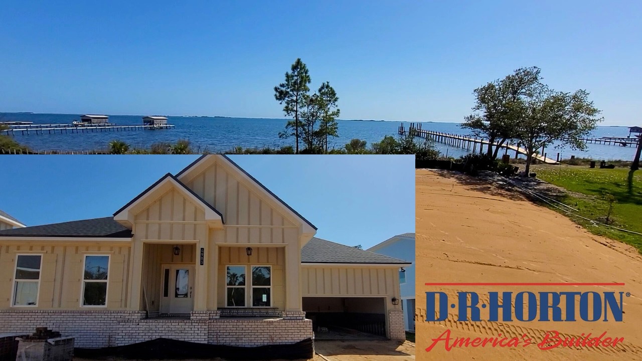 The Perfect Beach House! WATERFRONT McKenzie Floorplan In Gulf Breeze FL - | DR Horton Pensacola