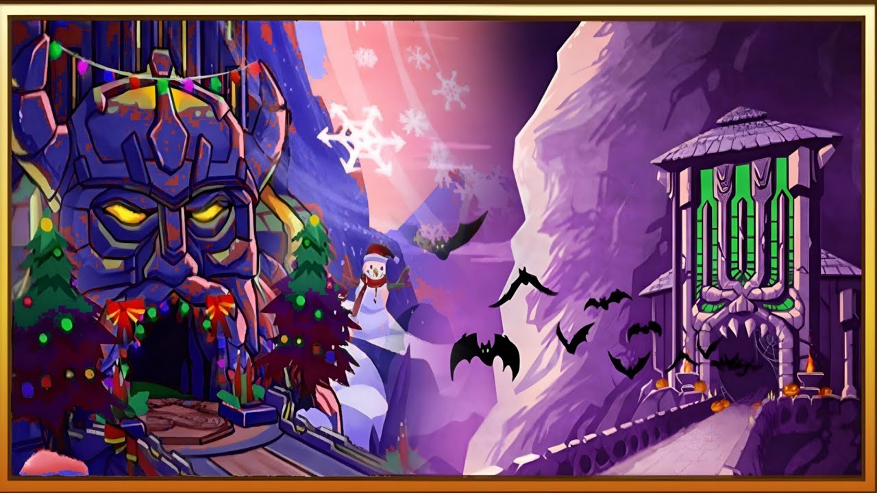Cold Holiday Havoc VS Spooky Summit Temple Run 2 YaHruDv