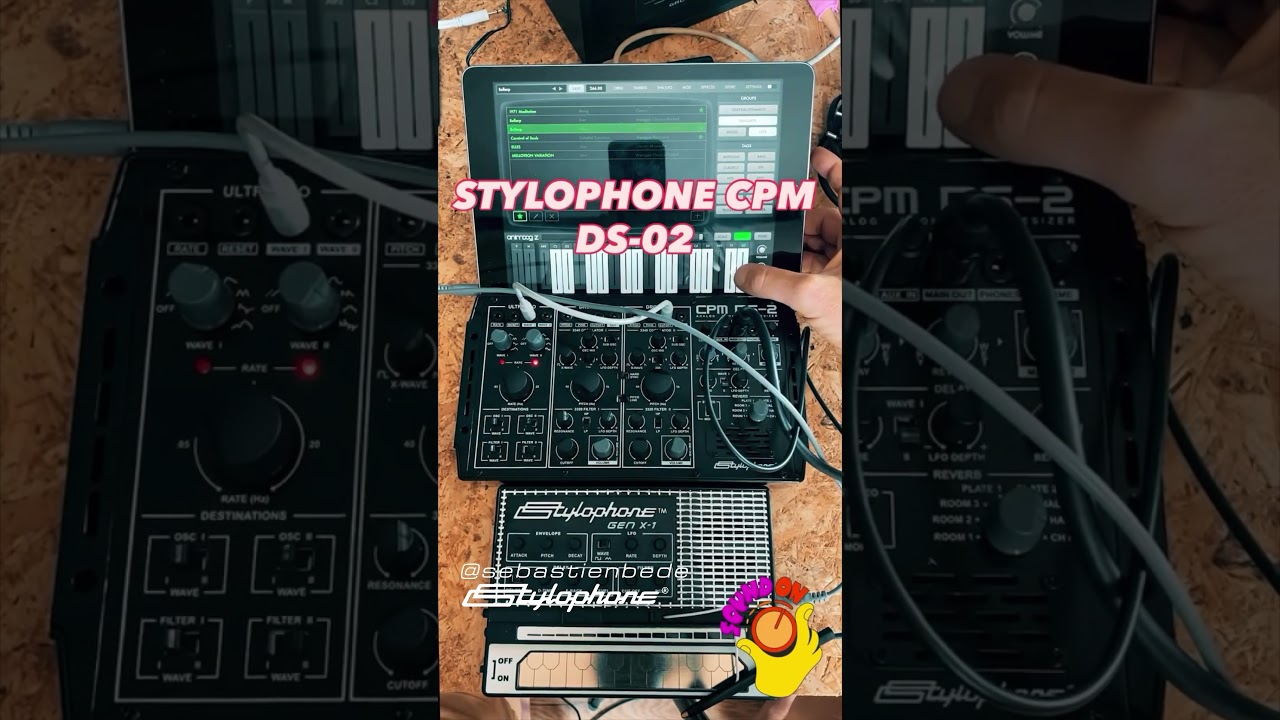 Stylophone GEN X-1 and DS-2 Ambient Session