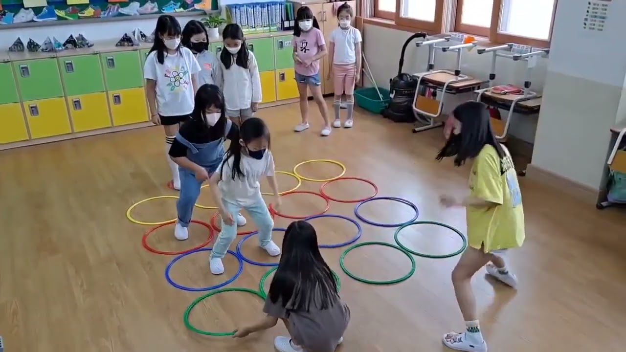 [초등 전학년 체육] 액션후프를 활용한 리듬 놀이 활동
