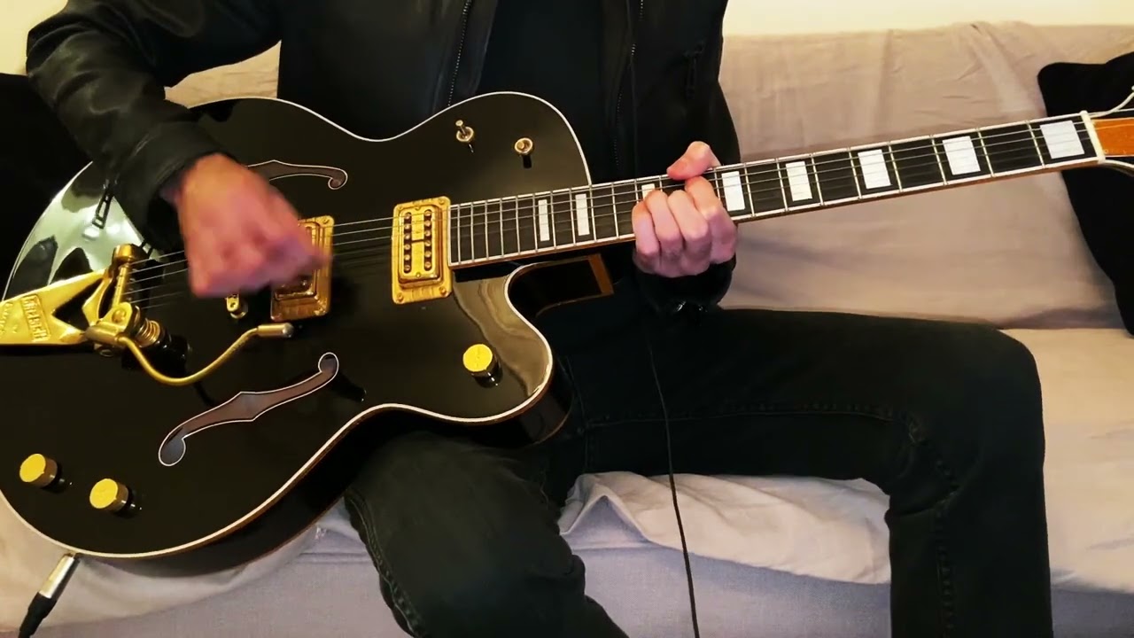 Revolution The Cult Guitar Cover - Billy Duffy Ian Astbury Love Live Demo Gretsch Falcon  Boss Gt-6