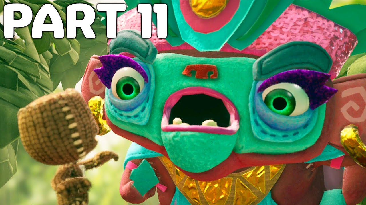 Sackboy A Big Adventure - Sticking With It 100% Walkthrough Part 11 - PS5 | PS4 Gameplay