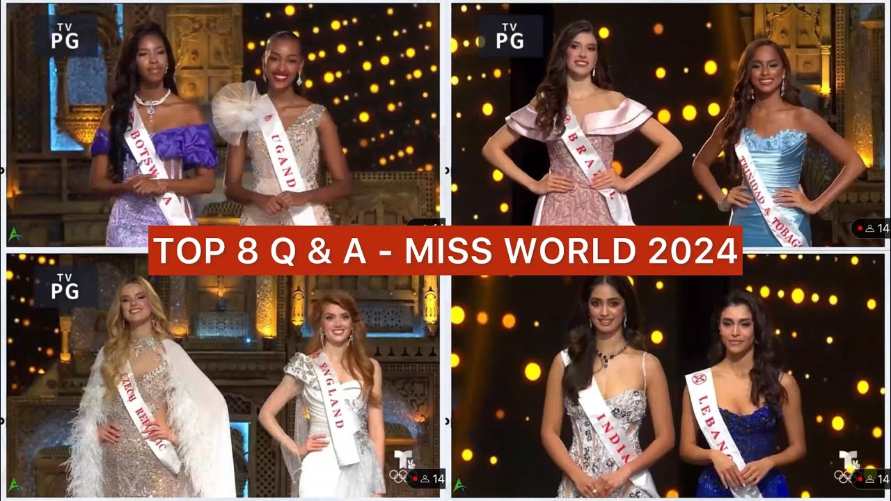 TOP 8 Q & A - MISS WORLD 2024