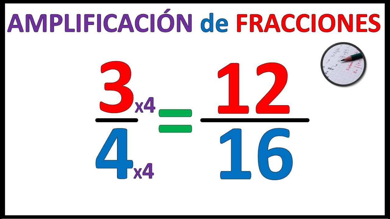 AMPLIFICACI&Oacute;N de FRACCIONES
