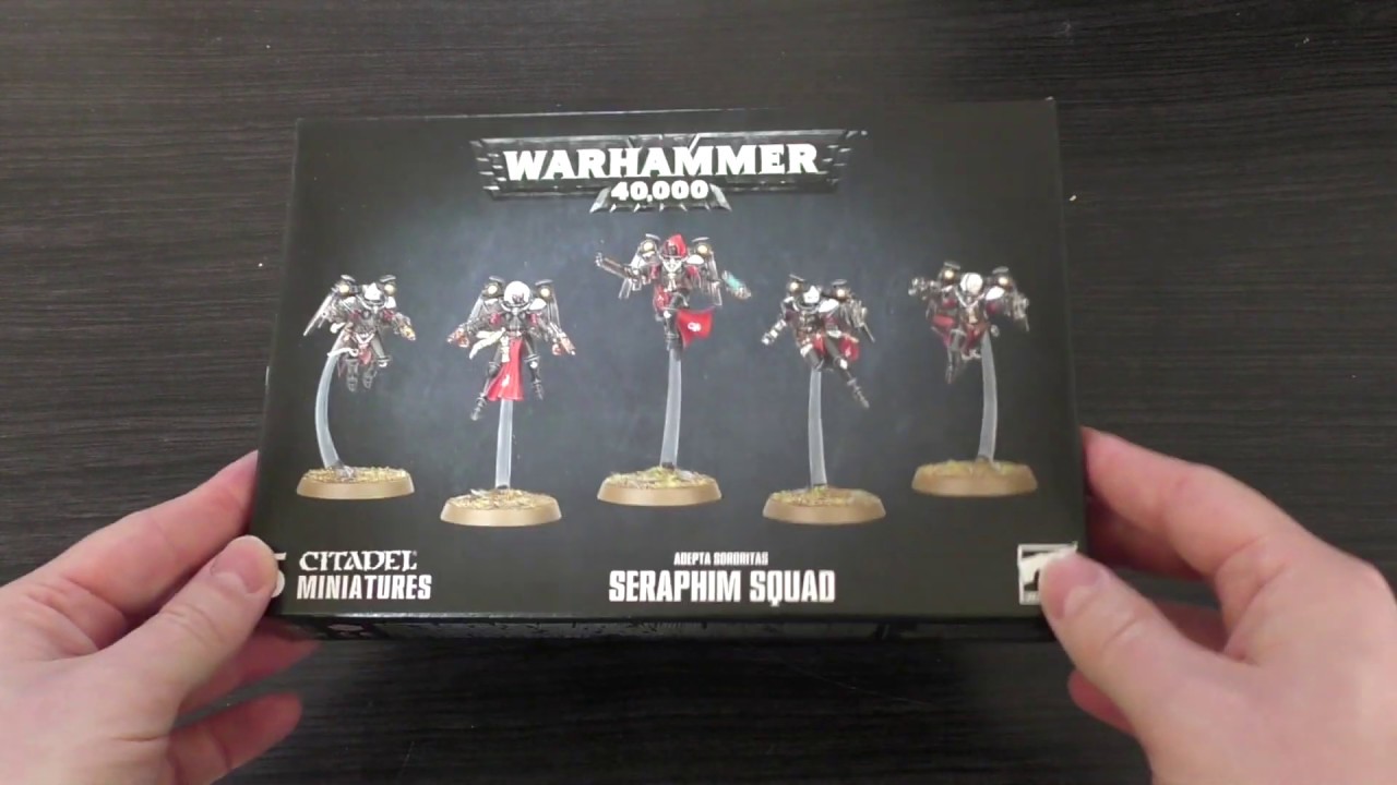 Sisters of Battle - Zephyrim Squad - Unboxing (WH40K)