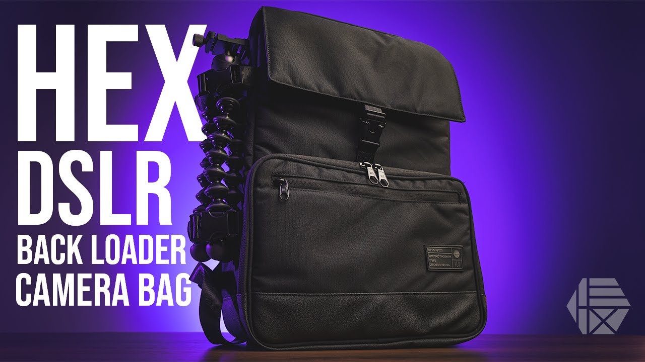 HEX DSLR Backloader Camera Backpack // My Camera Backpack for 2021