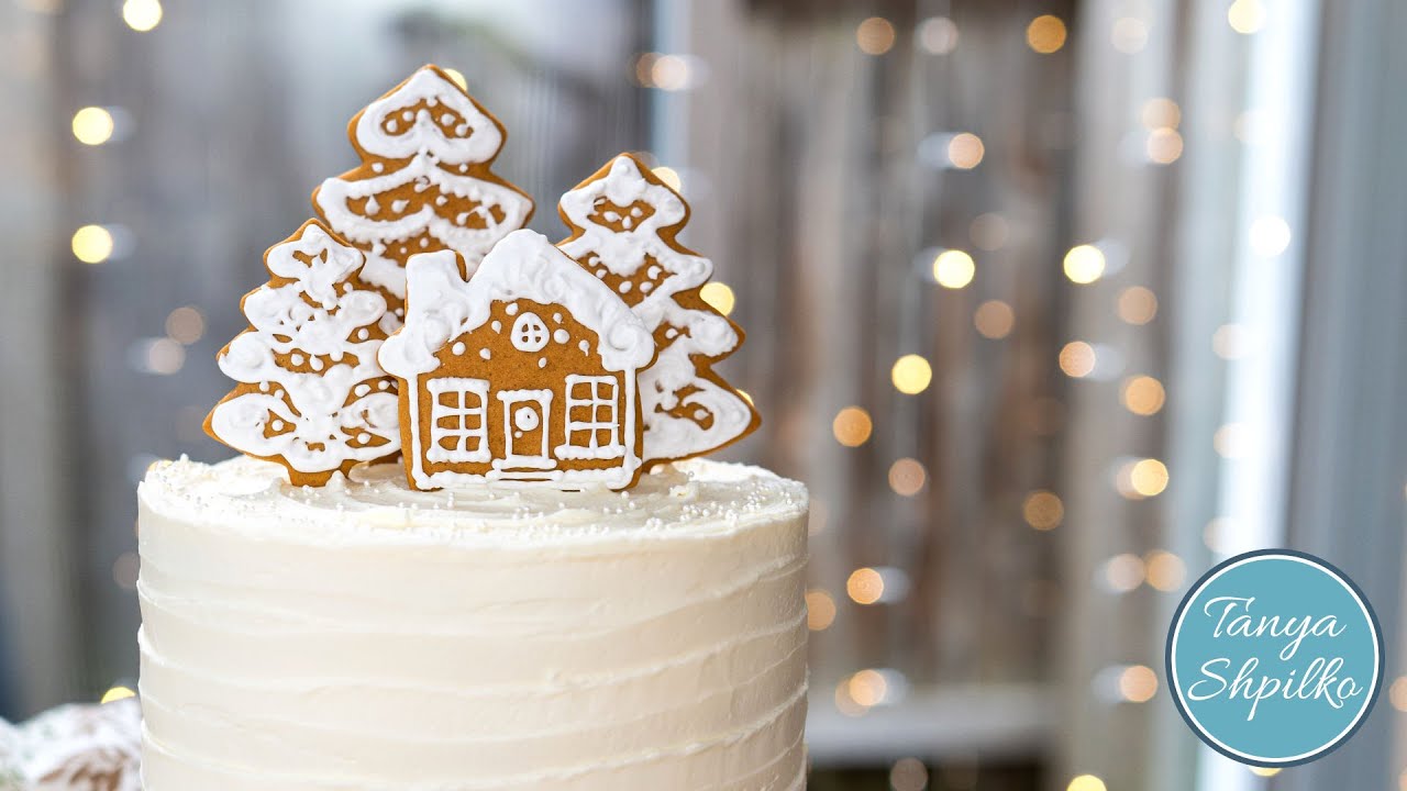 Вкуснейший Торт Груша-Карамель на НОВЫЙ ГОД  | Pear&Caramel Winter Cake