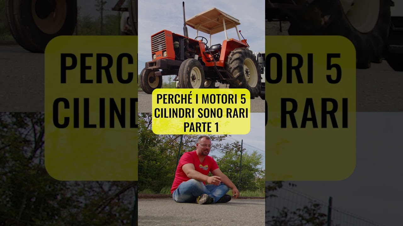 Perch&eacute; i motori a 5 cilindri sono rari? #fiatagri #serie80 #realcar