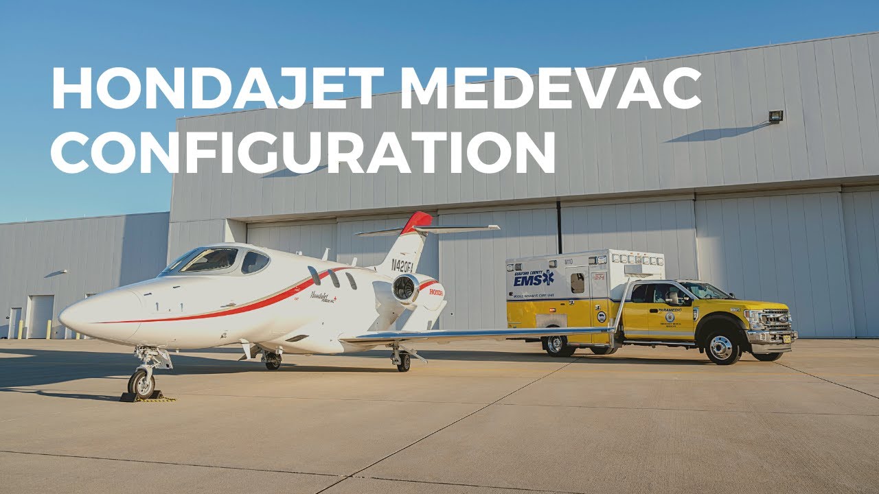 HondaJet Medevac Configuration
