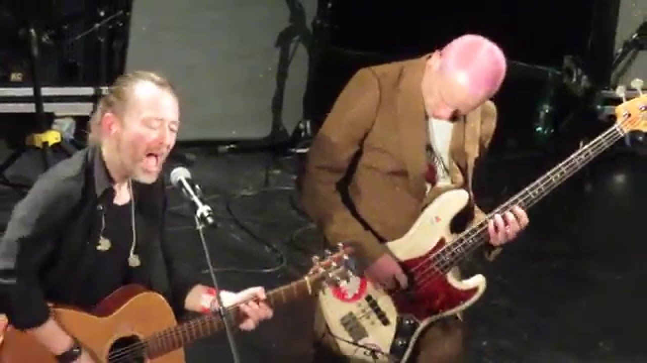 Thom Yorke & Flea  "Default" - Live @ Pathway to Paris - 04/12/2015 [HD]