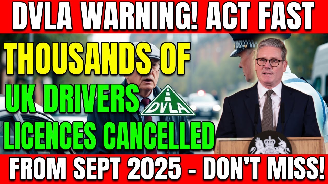 🚨 DVLA WARNING:Thousands of UK Drivers Face Serious Fines & Legal Action If Licence Not Updated NOW!