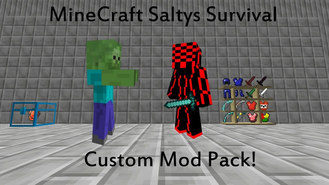 Minecraft Saltys Survival custom mod pack 3