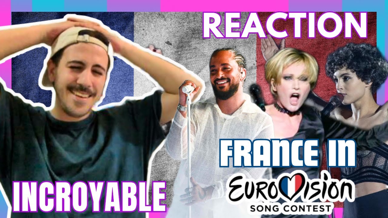 🇫🇷 Reaction to FRANCE in Eurovision (1956 - 2024) | SUBTITLED | Spanish Reaction
