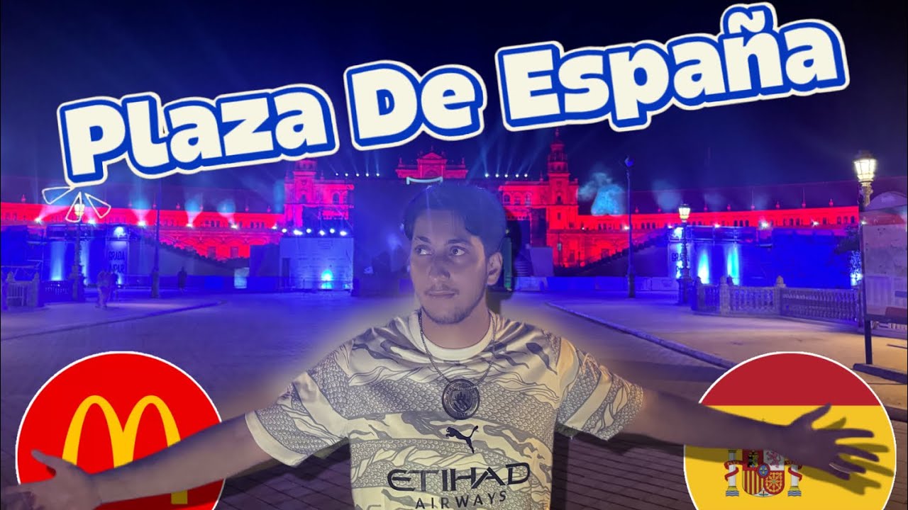 “The Beauty Of Plaza De Espańa During The Night!”