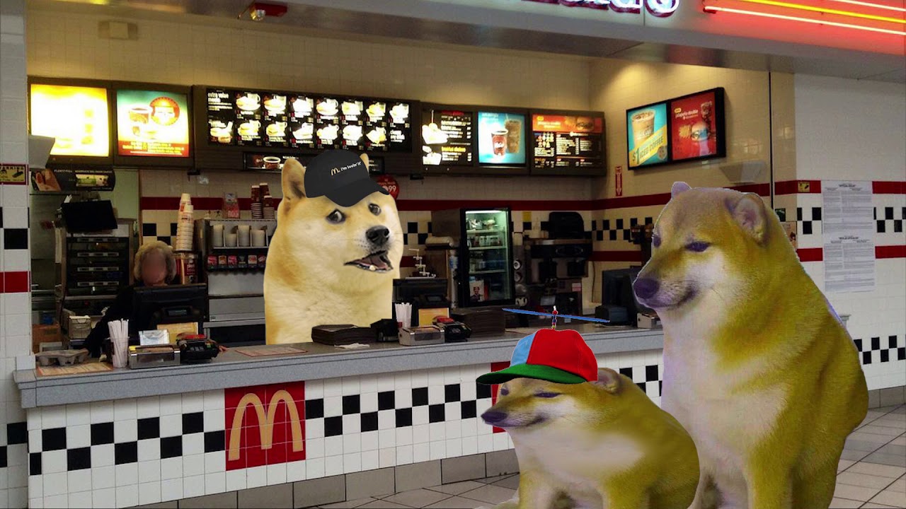Cheemsburger ands Hampy Meal