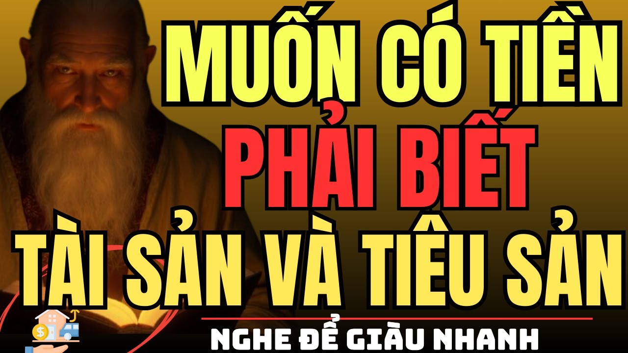 CỔ NHÂN DẠY – Muốn Có Tiền, Phải Biết TÀI SẢN Và TIÊU SẢN | Triết Lý Sống