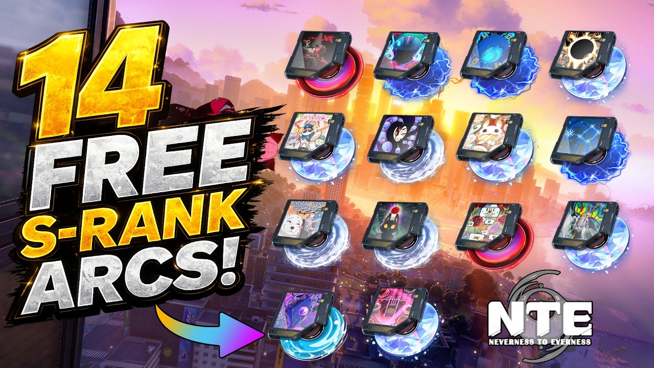 How to Get ALL 14 FREE S-RANK ARCS in NTE